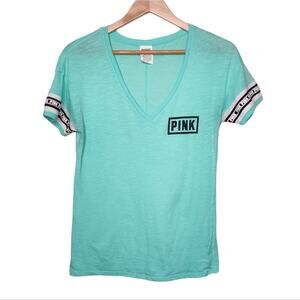 🌻3 for $18 PINK Turquoise V Neck T Shirt